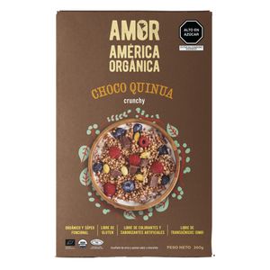 Cereal Chocoquinua Orgánico y sin Gluten (260g) América Orgánica
